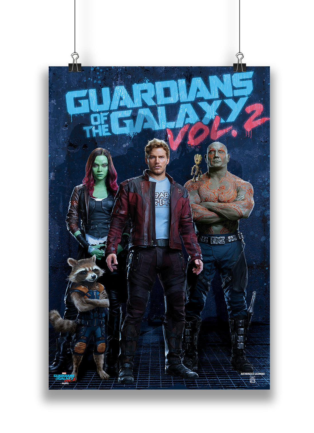 Guardians Of The Galaxy Vol 2 Movie Poster By Marvel