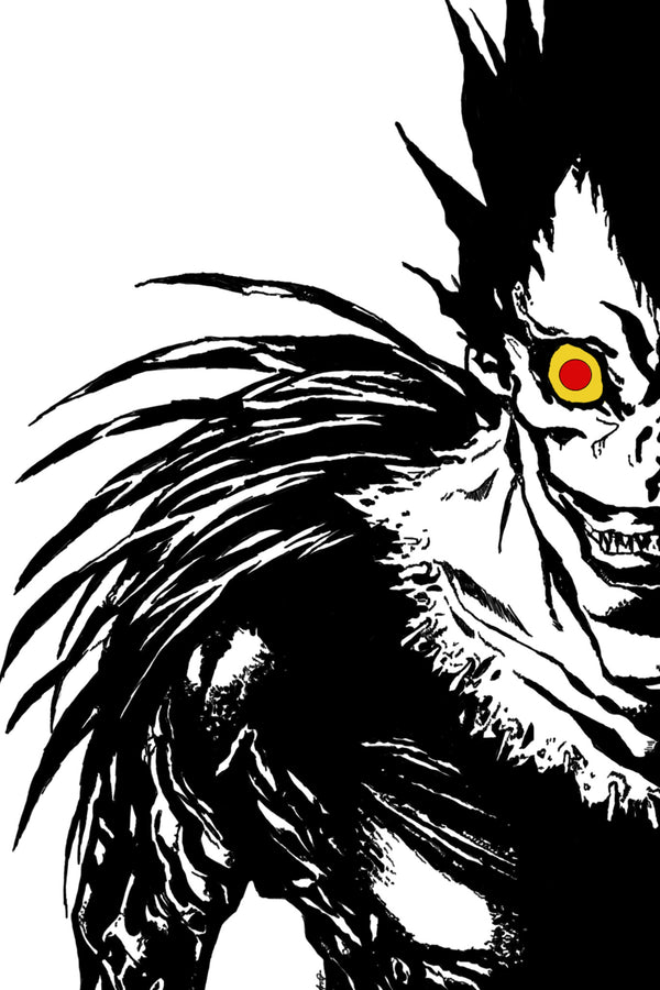 Anime Ryuk from Death Note poster in India - Silly Punter