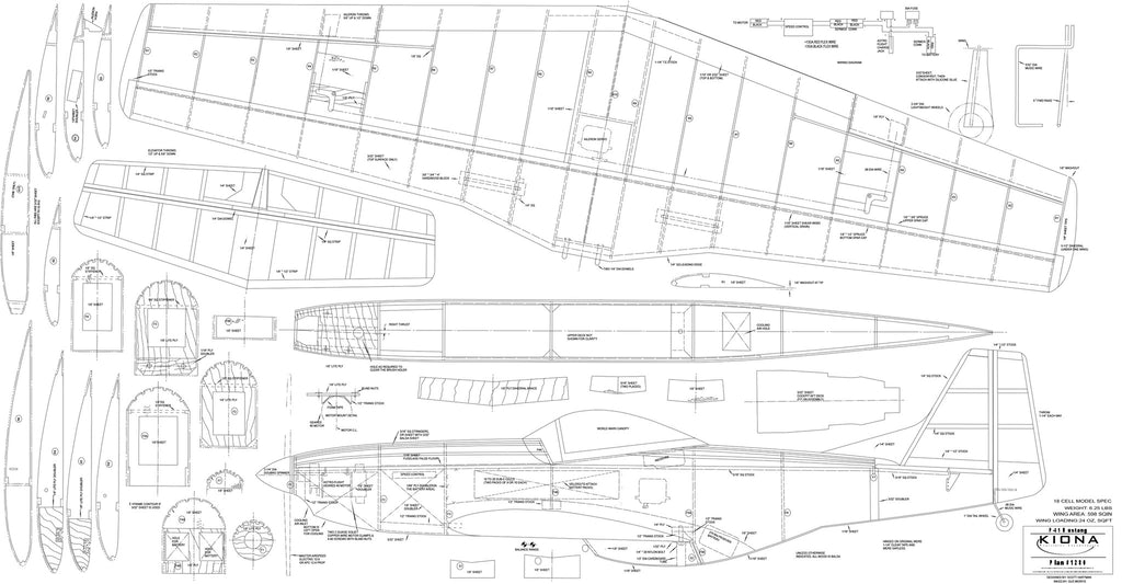 P 51 Mustang Dimensions 2385