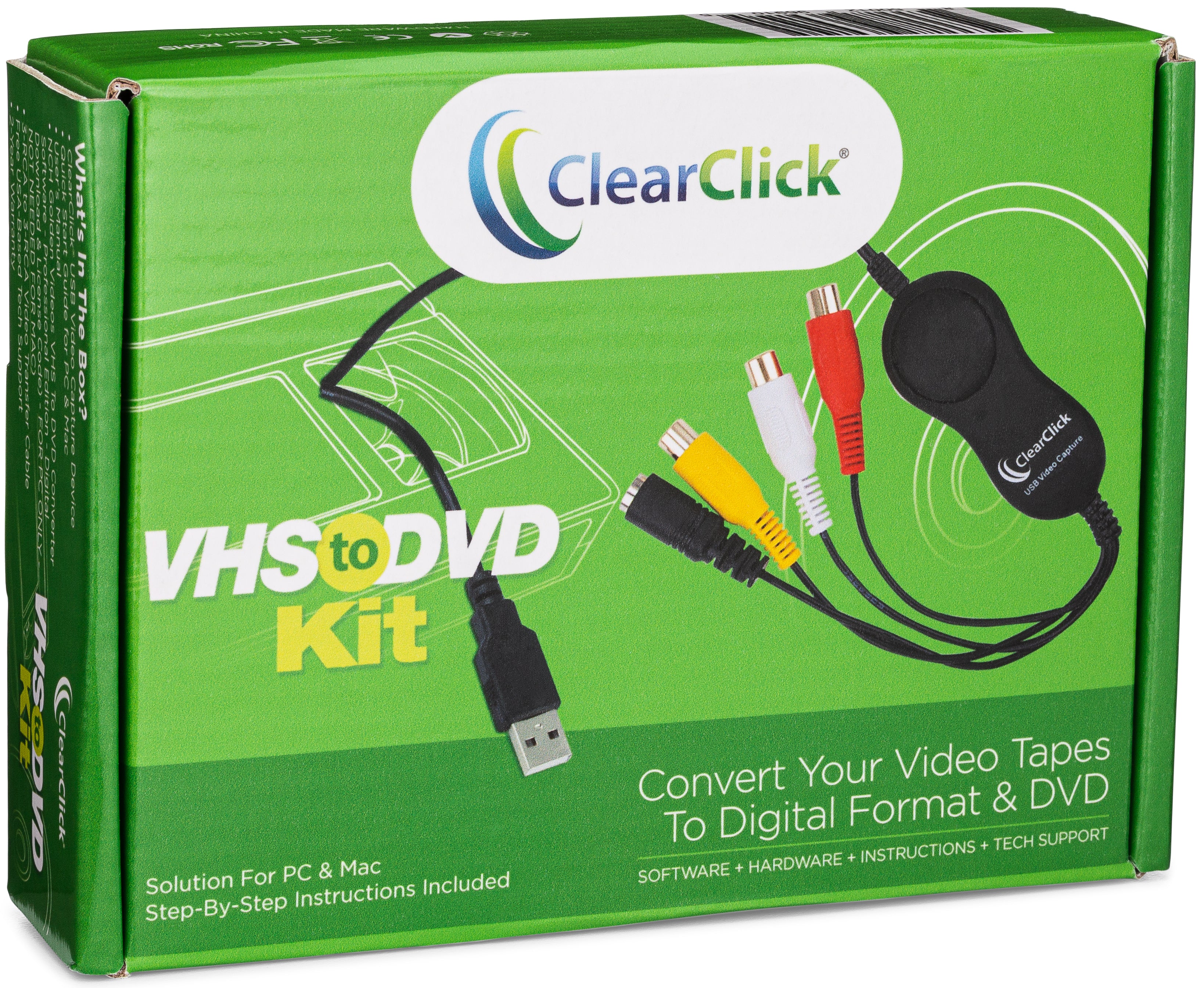 vhs to digital file conversion cable