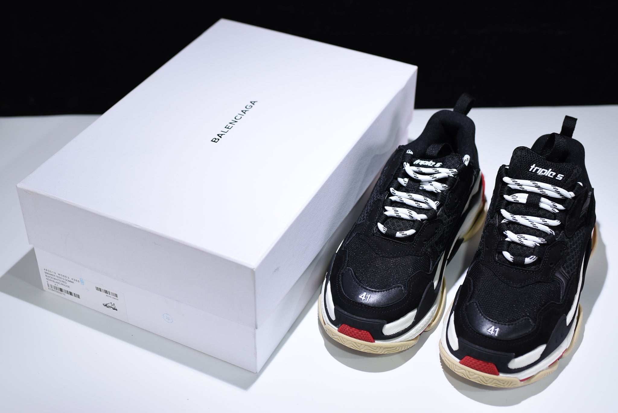 balenciaga triple s box