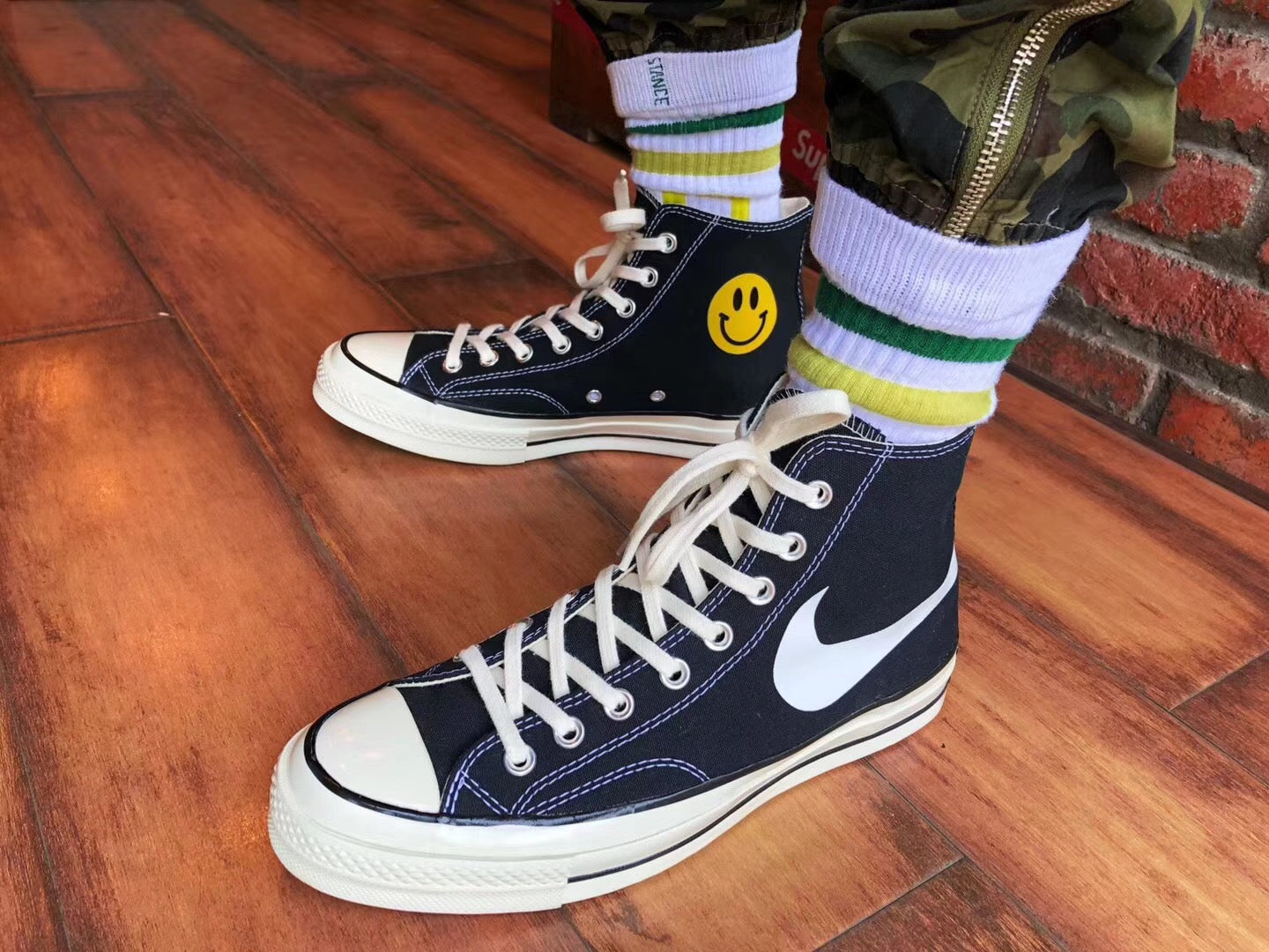 converse with nike swoosh for sale