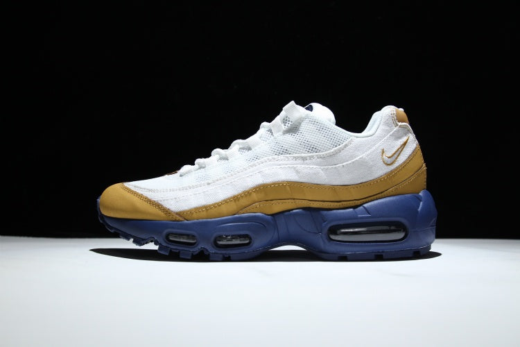 nike air max 95 white and gold