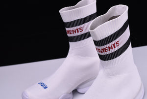 vetements sock runner white