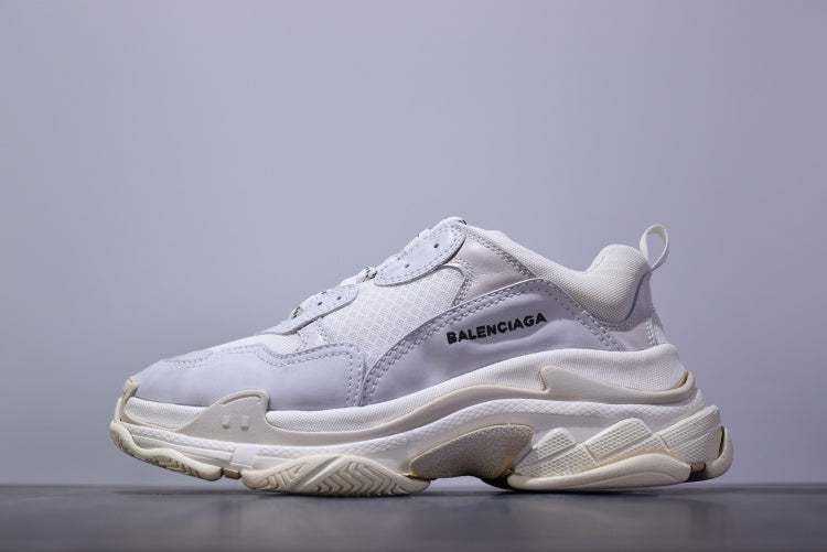 triple s trainers white