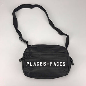 places and faces shoulder bag