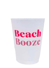 Beach Booze frosted cups - set of 6