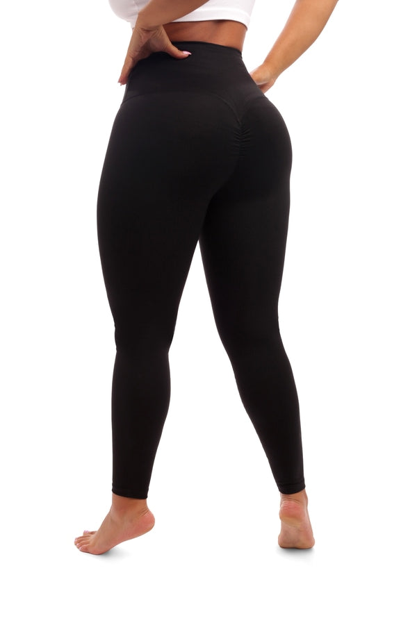 Black Scrunch Booty Leggings – Booty Maxx Official Site