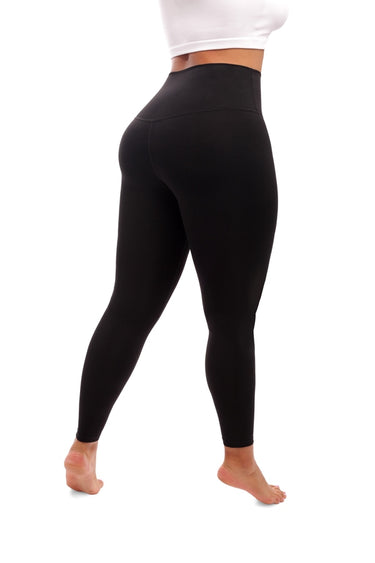 Black Body Contouring Leggings – Booty Maxx Official Site