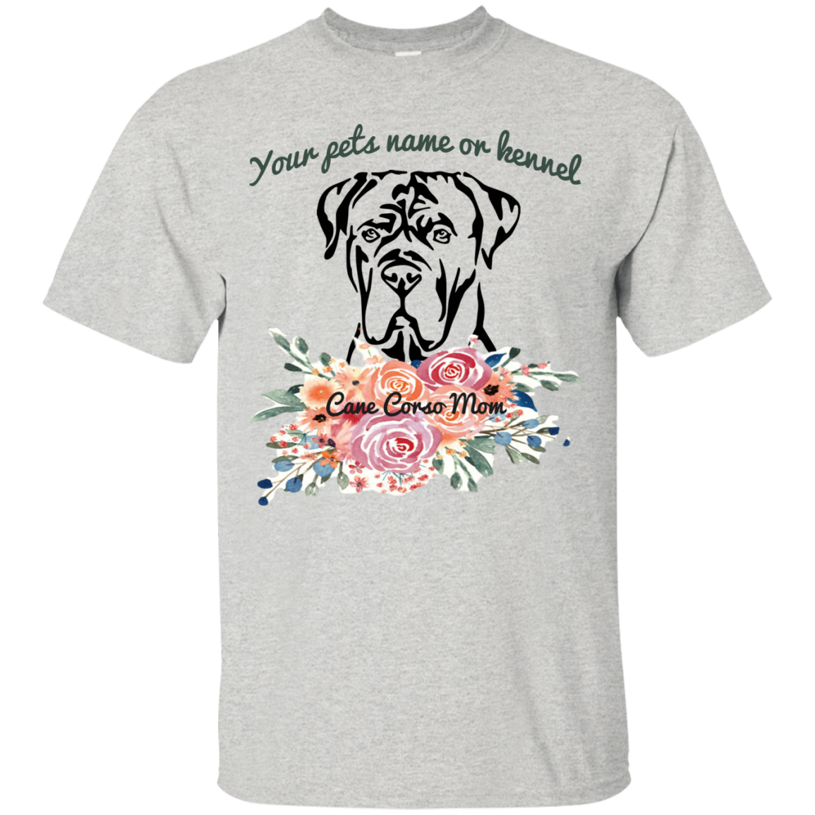 cane corso mom t shirt