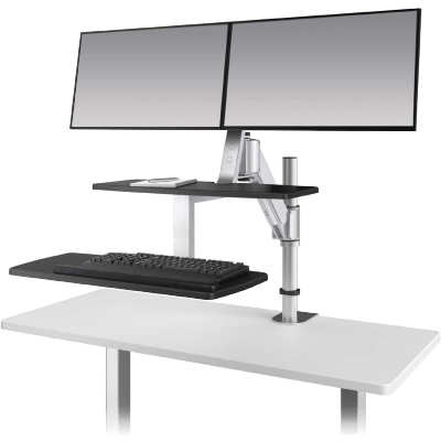 Esi Erognomic Solutions Climb2 Stand Up Desk Converter Standing