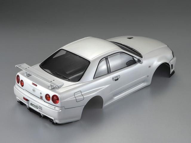 1/10 NISSAN SKYLINE RC Car Finished Body (Pearl-whi