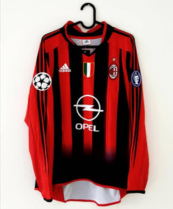 ac milan jersey retro