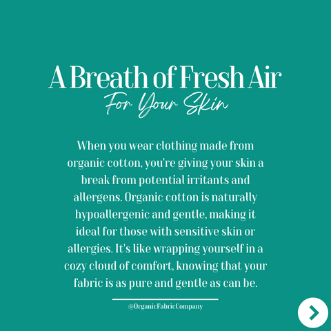 A breath of fresh air for your skin