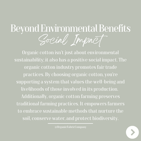 The Social Impact of Organic Cotton