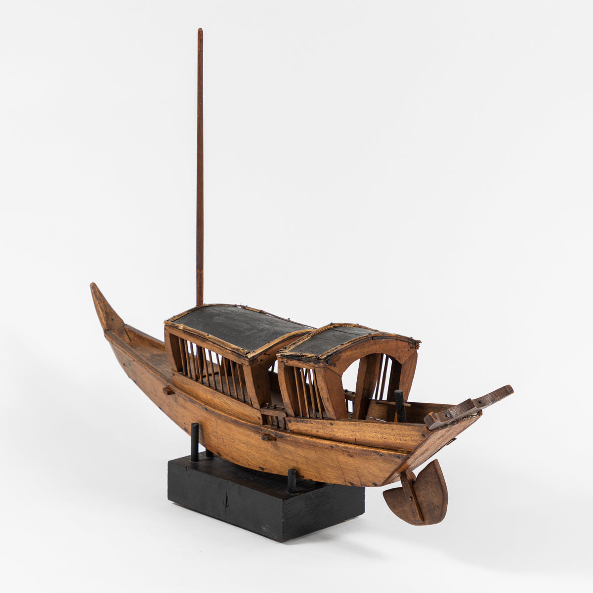 WOODEN BOAT MODEL