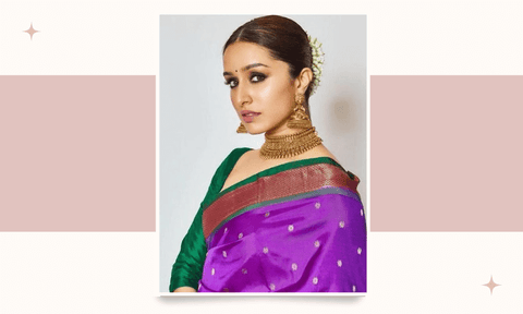 jewellery for paithani saree