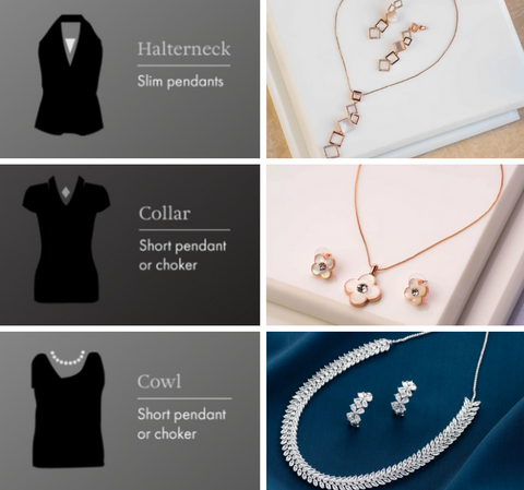 A guide to choosing bridal jewelry for every wedding dress' neckline |  Abrazi