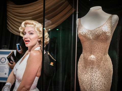 Marilyn Monroe Swarovski Crystal Dress