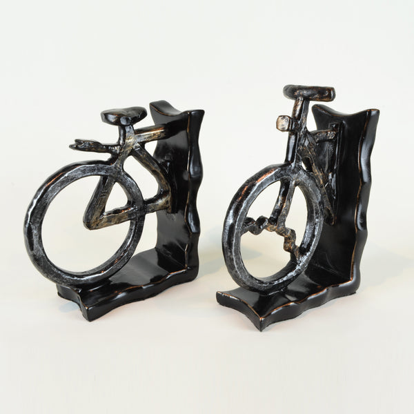 bicycle bookends