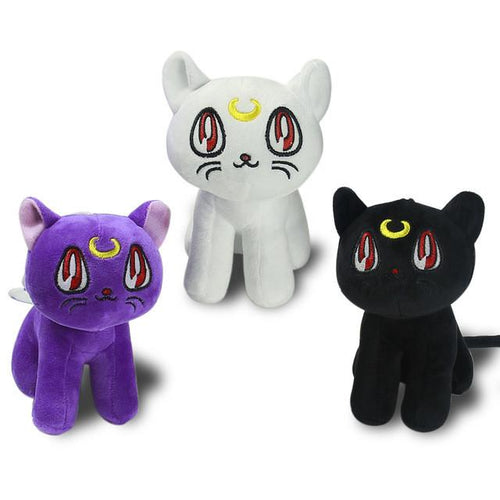 Peluche Chat 18 Cm Sailor Moon Luna Diana Artemis Livraison Gra Royaume Du Jeu