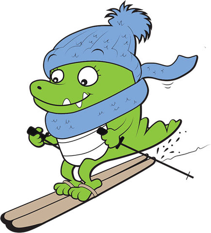 Skier Croc Image