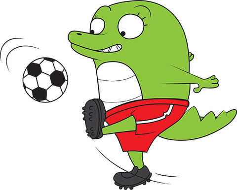 Football Crocodile Image