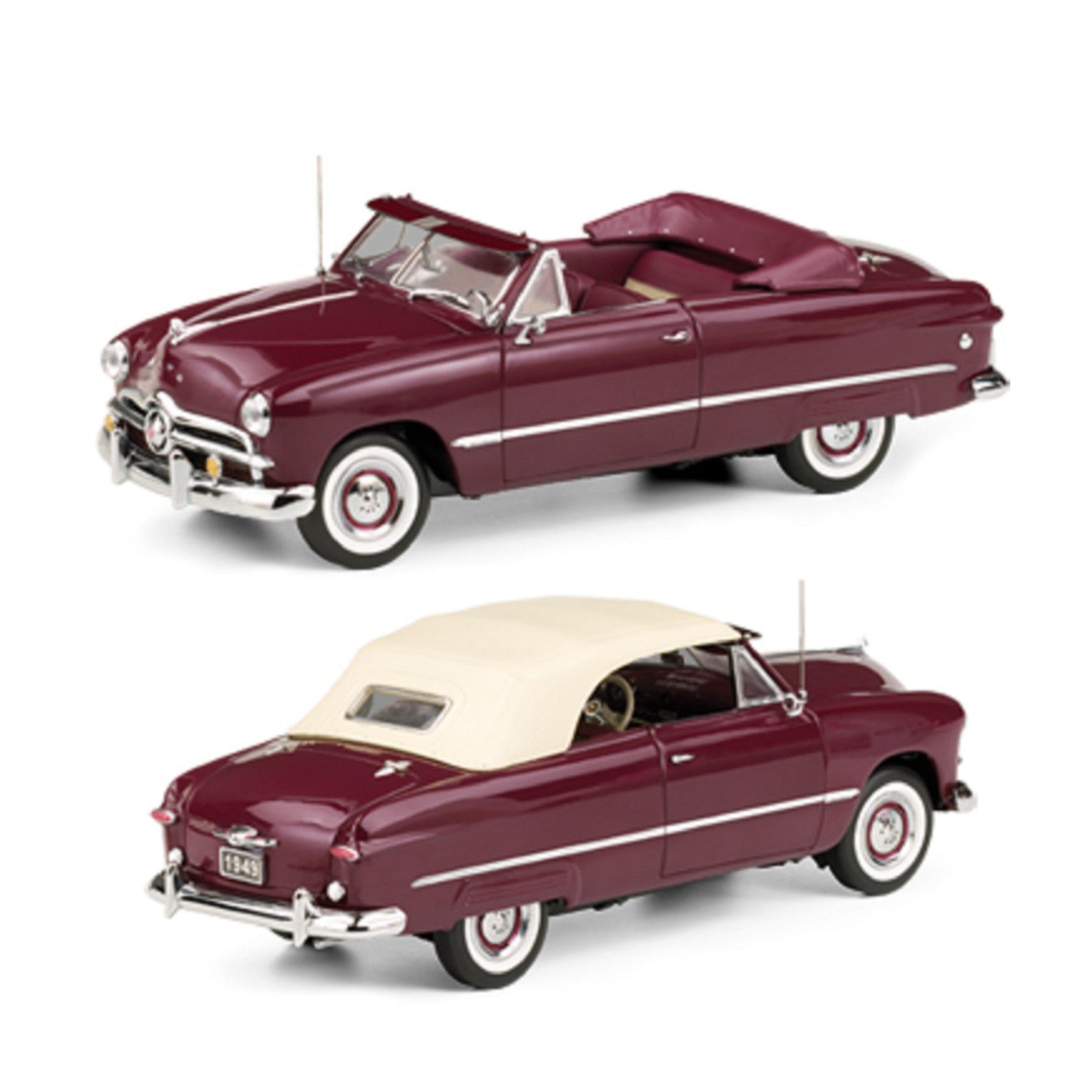 Läs mer om 1949 Ford Custom Convertible - Limited edition Only 1.949 , The Franklin Mint