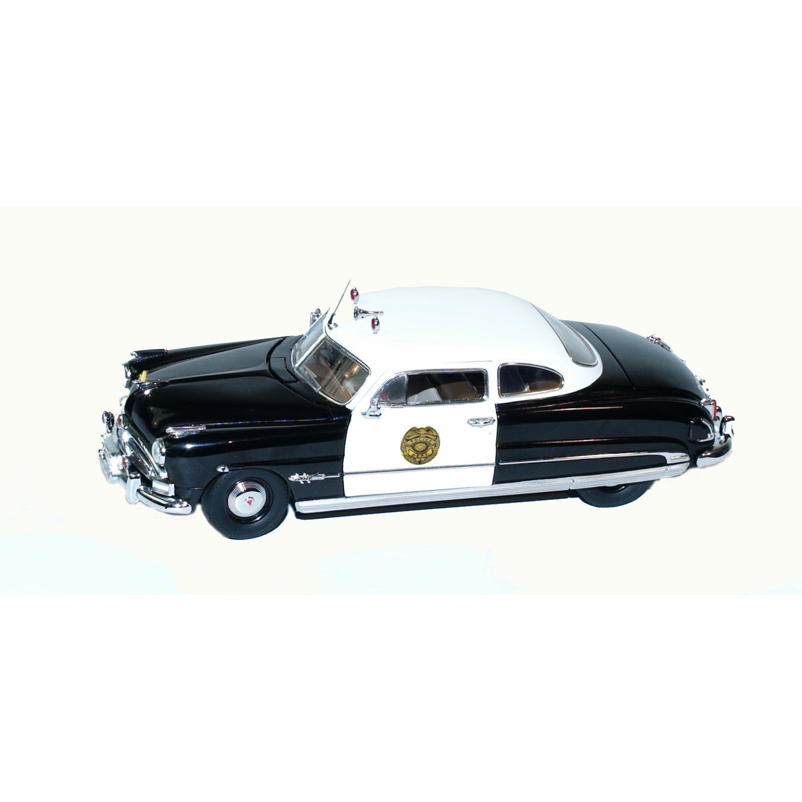 Läs mer om 1951 Hudson Hornet Police Car 1/24 Limited edition only 1.500 , The Franklin Mint