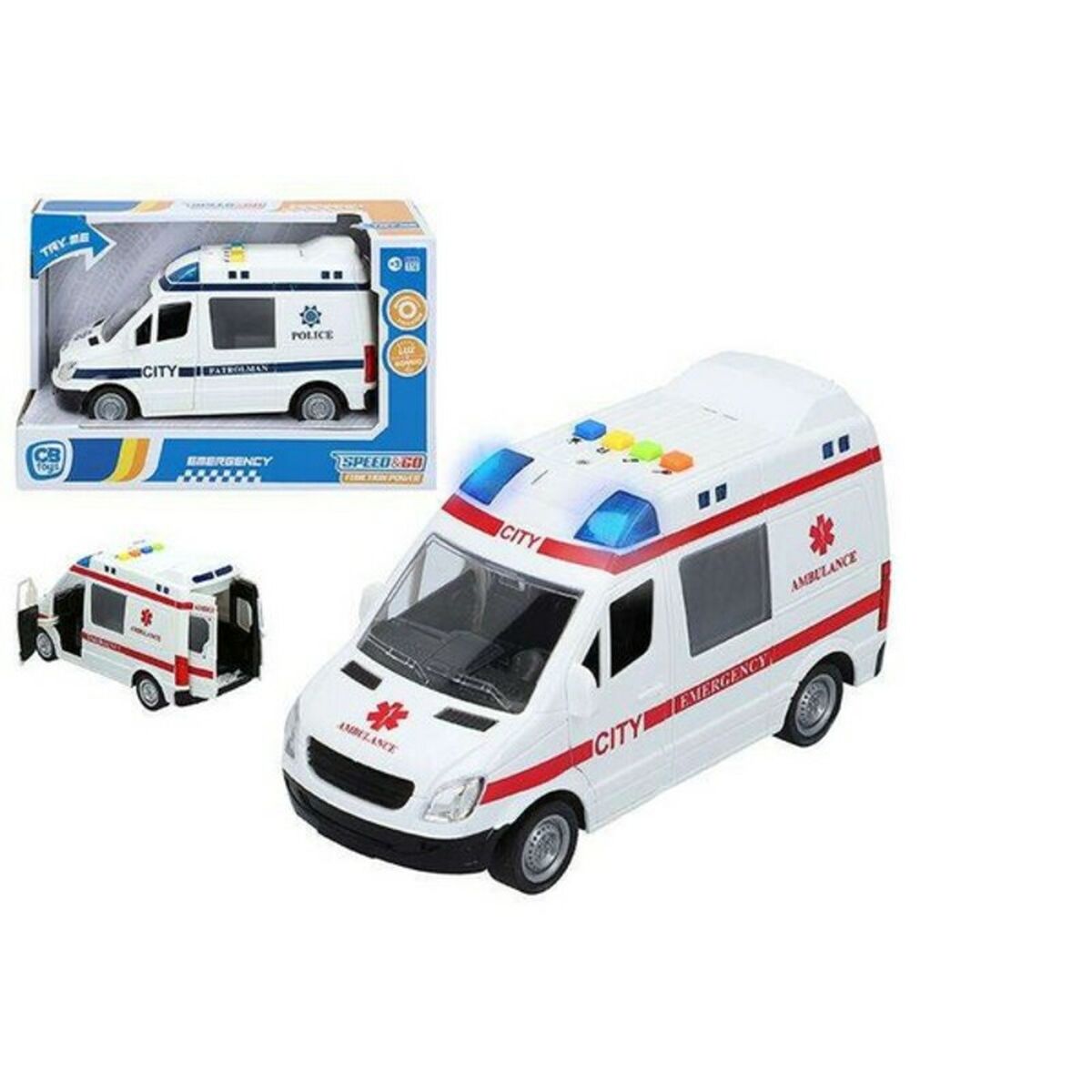 Läs mer om Ambulans med ljus och ljud Speed & Go