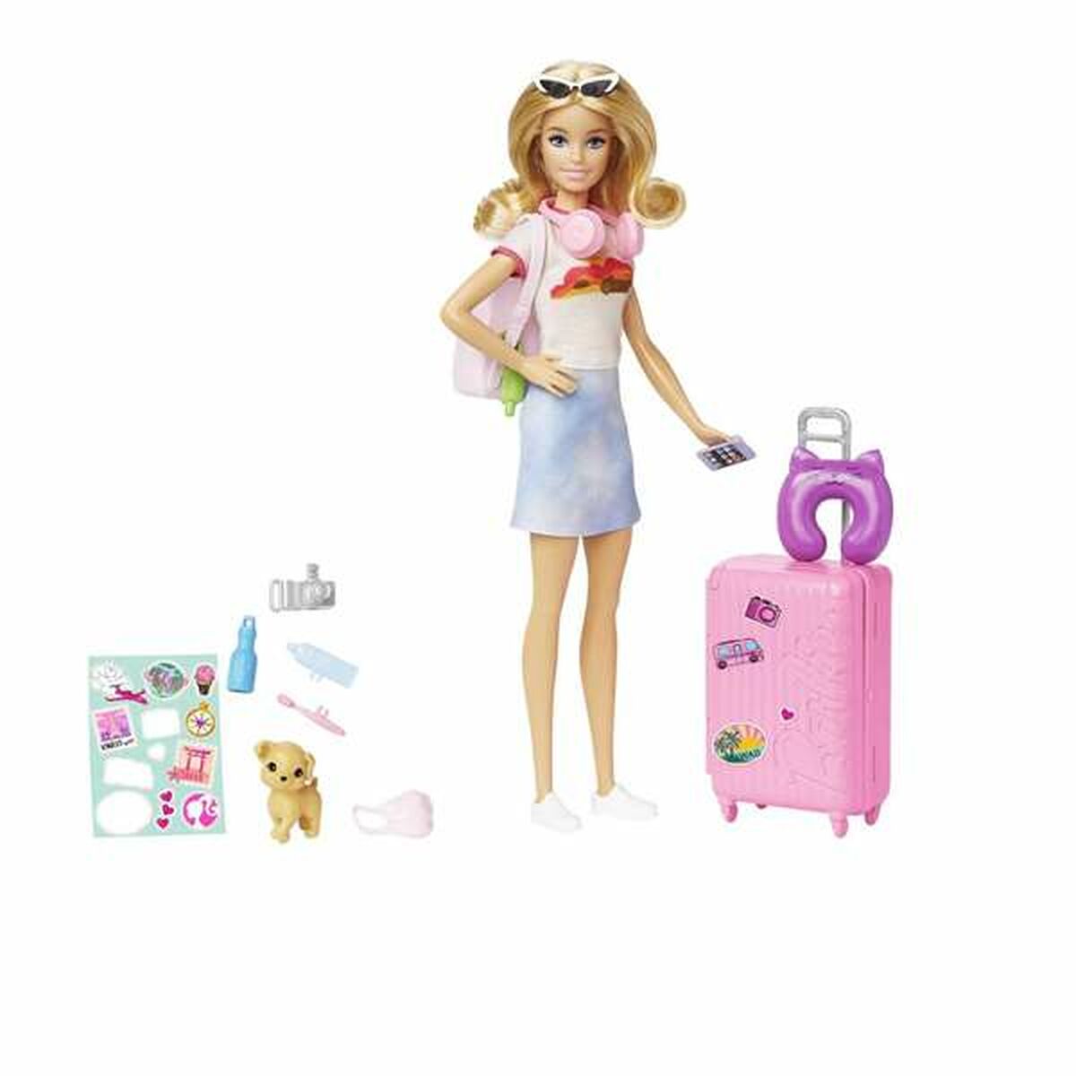Läs mer om Bebisdocka Mattel Barbie Malibú 2.0
