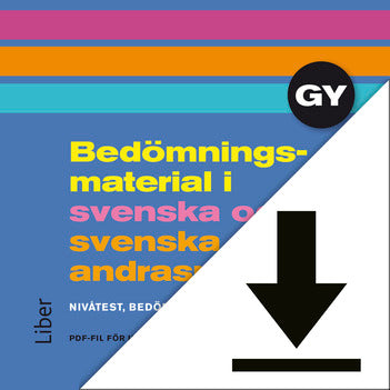 Läs mer om Bedömningsmaterial i svenska och svenska som andraspråk 1-3, gymnasiet