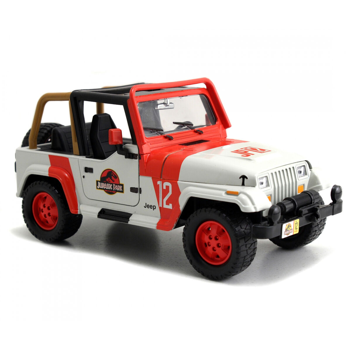 Läs mer om Bil Jurassic Park Jeep Wrangler 19 cm