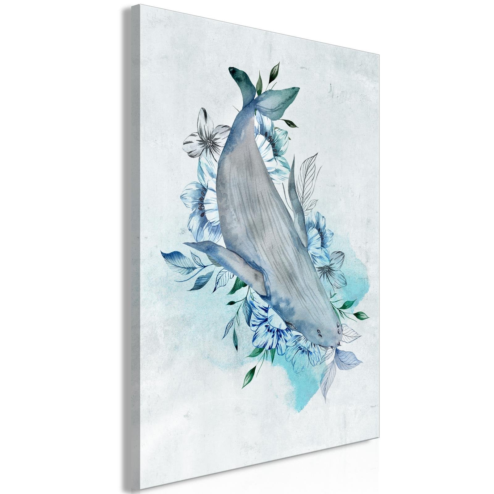 Canvas Tavla - Mrs. Whale Vertical - 40x60