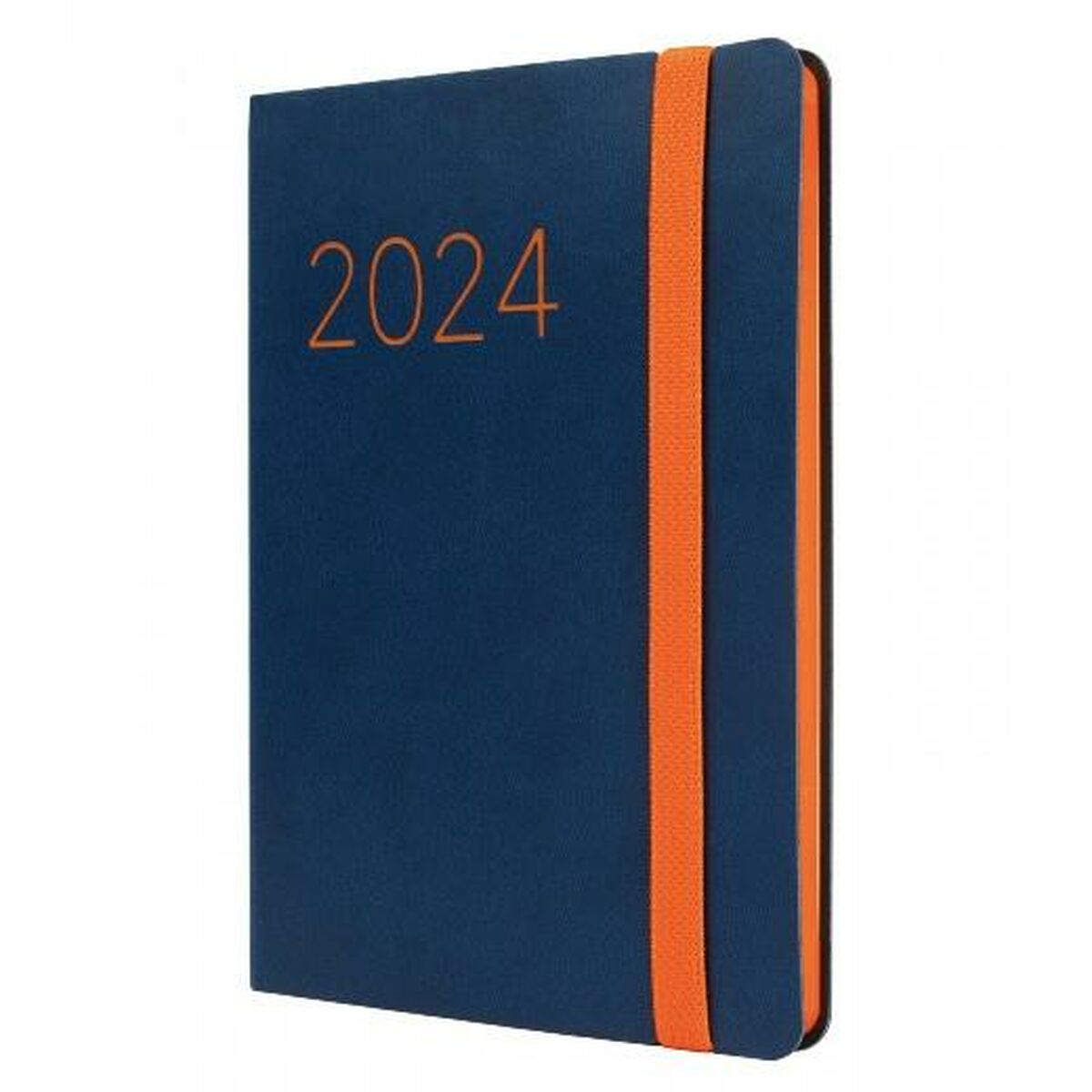 Läs mer om Dagbok Finocam Flexi 2024 Blå 11,8 x 16,8 cm