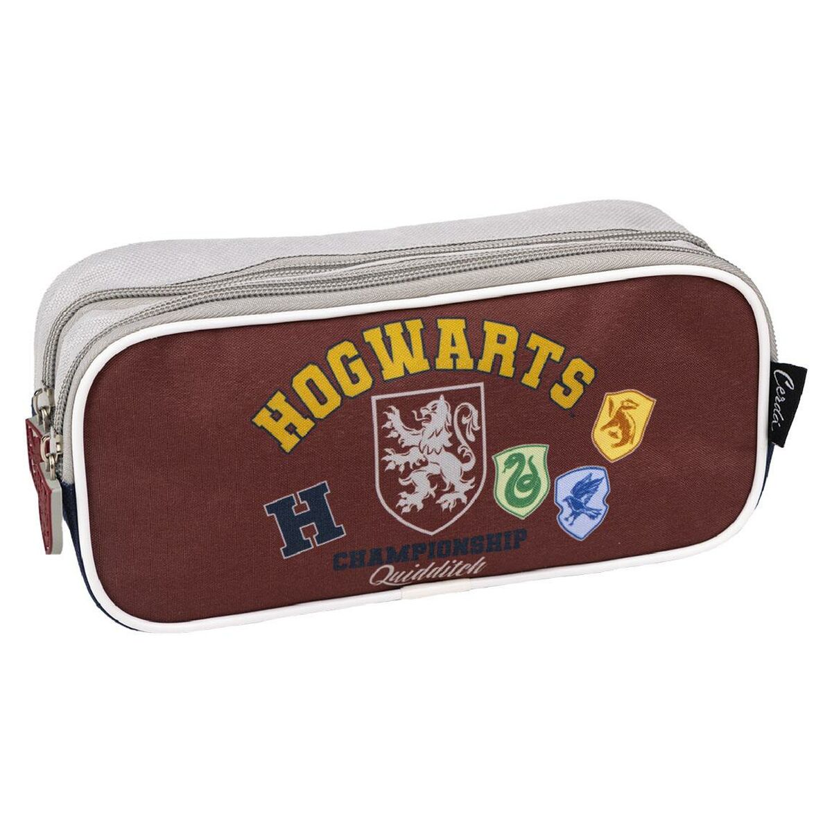Läs mer om Dubbel bär-allt Harry Potter Howarts 22,5 x 8 x 10 cm Röd Mörkblå
