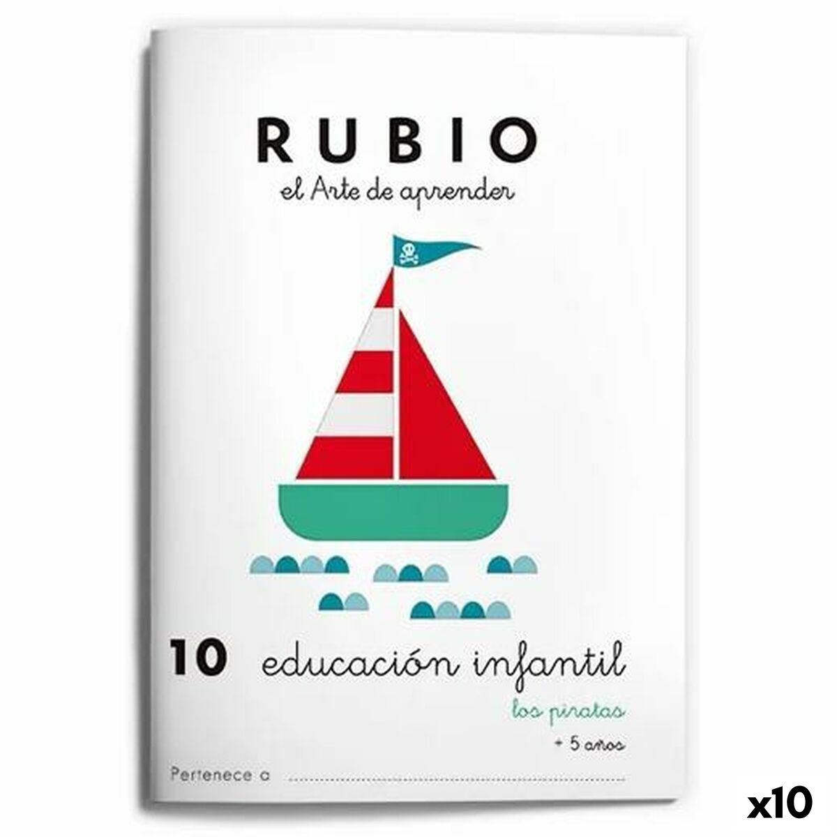 Läs mer om Early Childhood Education Notebook Rubio Nº10 A5 spanska