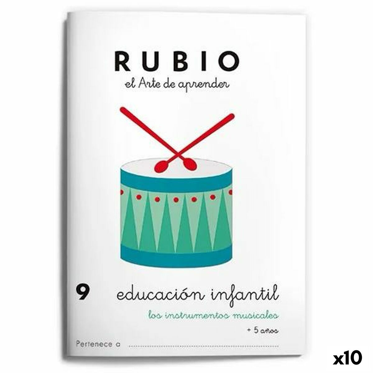 Läs mer om Early Childhood Education Notebook Rubio Nº9 A5 spanska