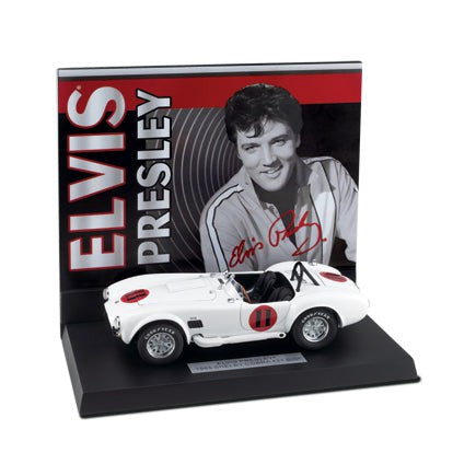Läs mer om Elvis Presleys 1965 Shelby Cobra 427 S/C - Limited Edition Only 1.000 The Franklin Mint