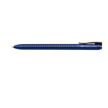 Läs mer om Faber-Castell 2-pack Kulpenna Grip 2022 blå blått bläck 2-pack