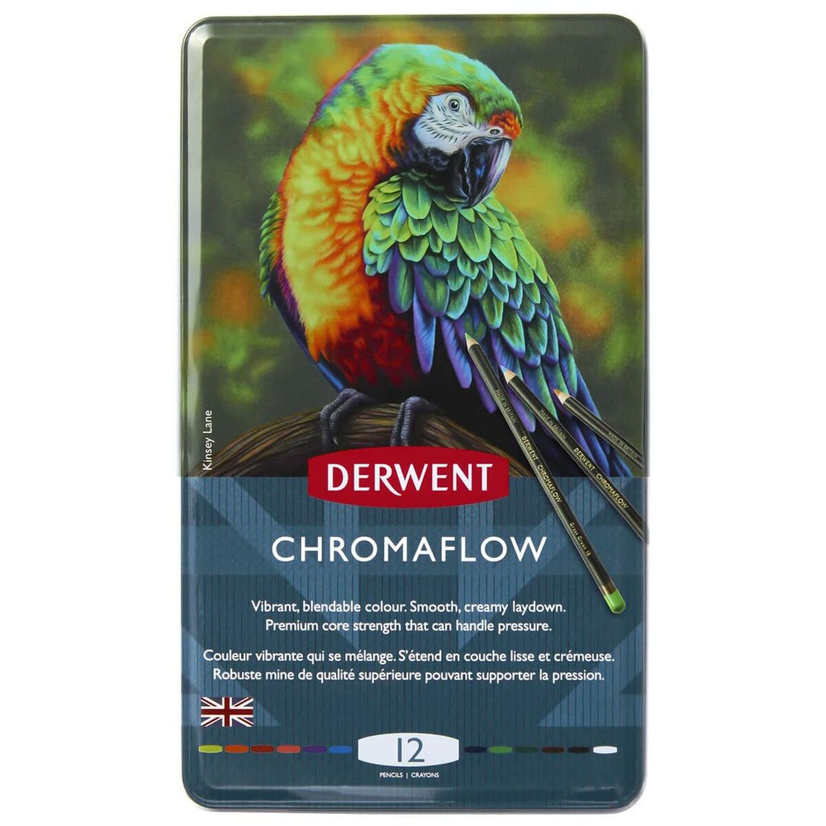 Läs mer om Färgpennor DERWENT Chromaflow Multicolour