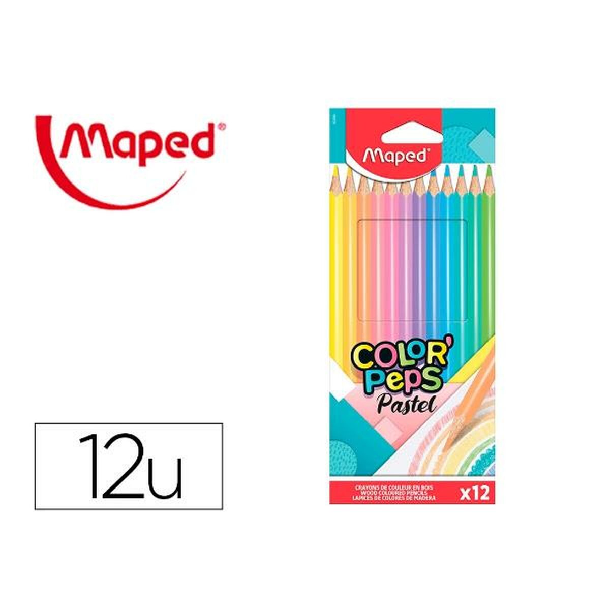 Läs mer om Färgpennor Maped 832069 Multicolour