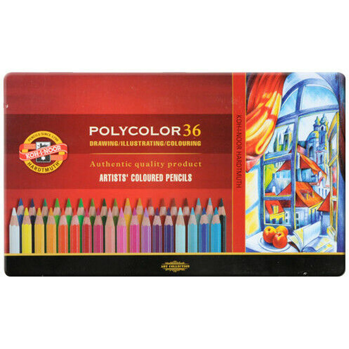Läs mer om Färgpennor Michel Polycolor 36 Delar Multicolour