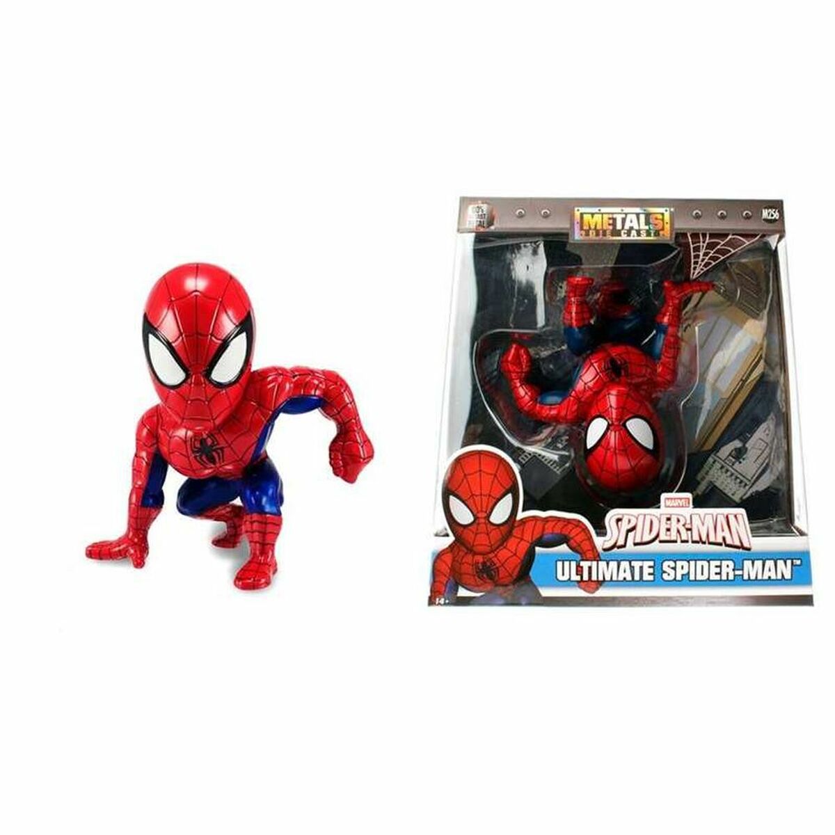 Läs mer om Figurer Spider-Man 15 cm Metall