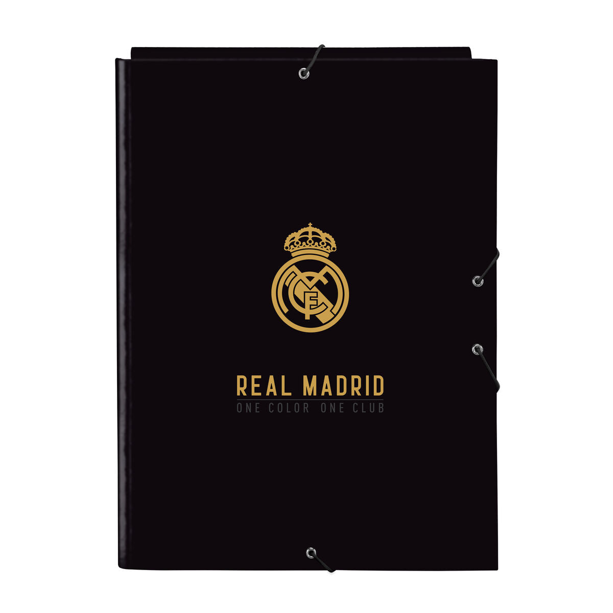 Läs mer om Folder Real Madrid C.F. Svart A4