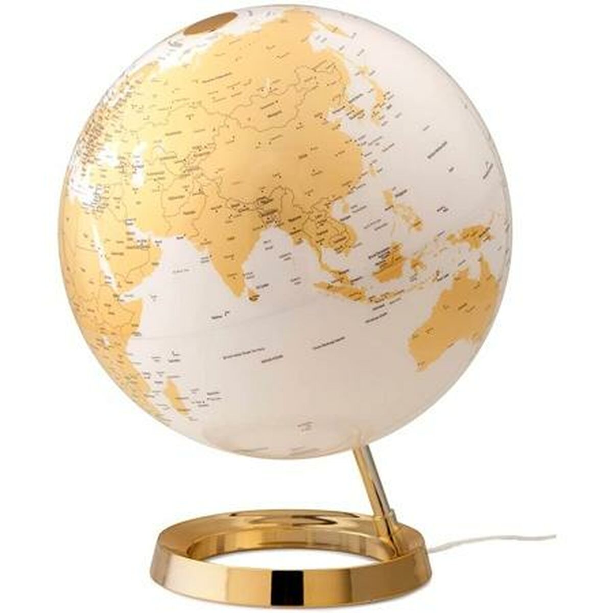 Läs mer om Glob med ljus Atmosphere Ø 30 cm Gyllene Plast