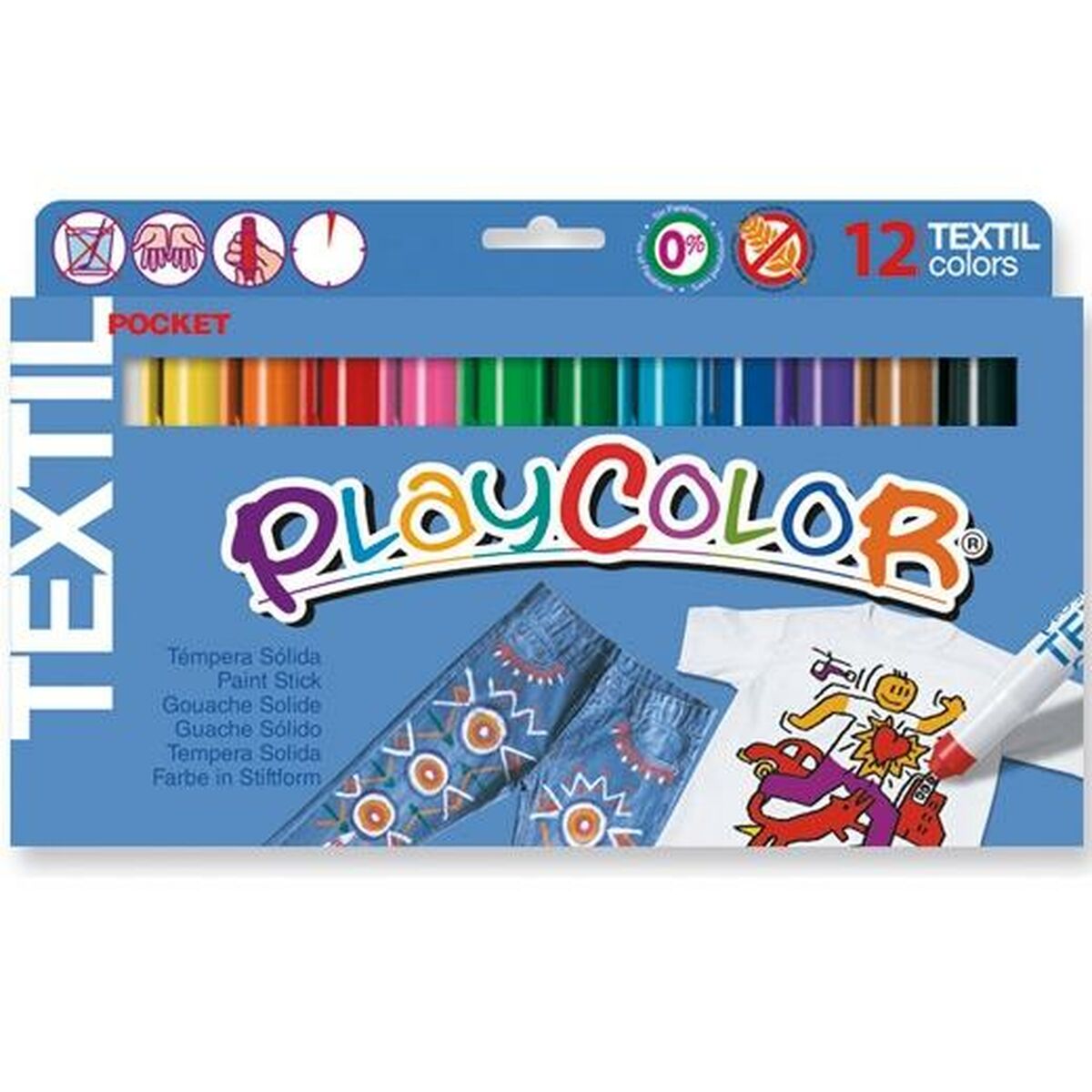 Läs mer om Gouache Playcolor Fast Multicolour