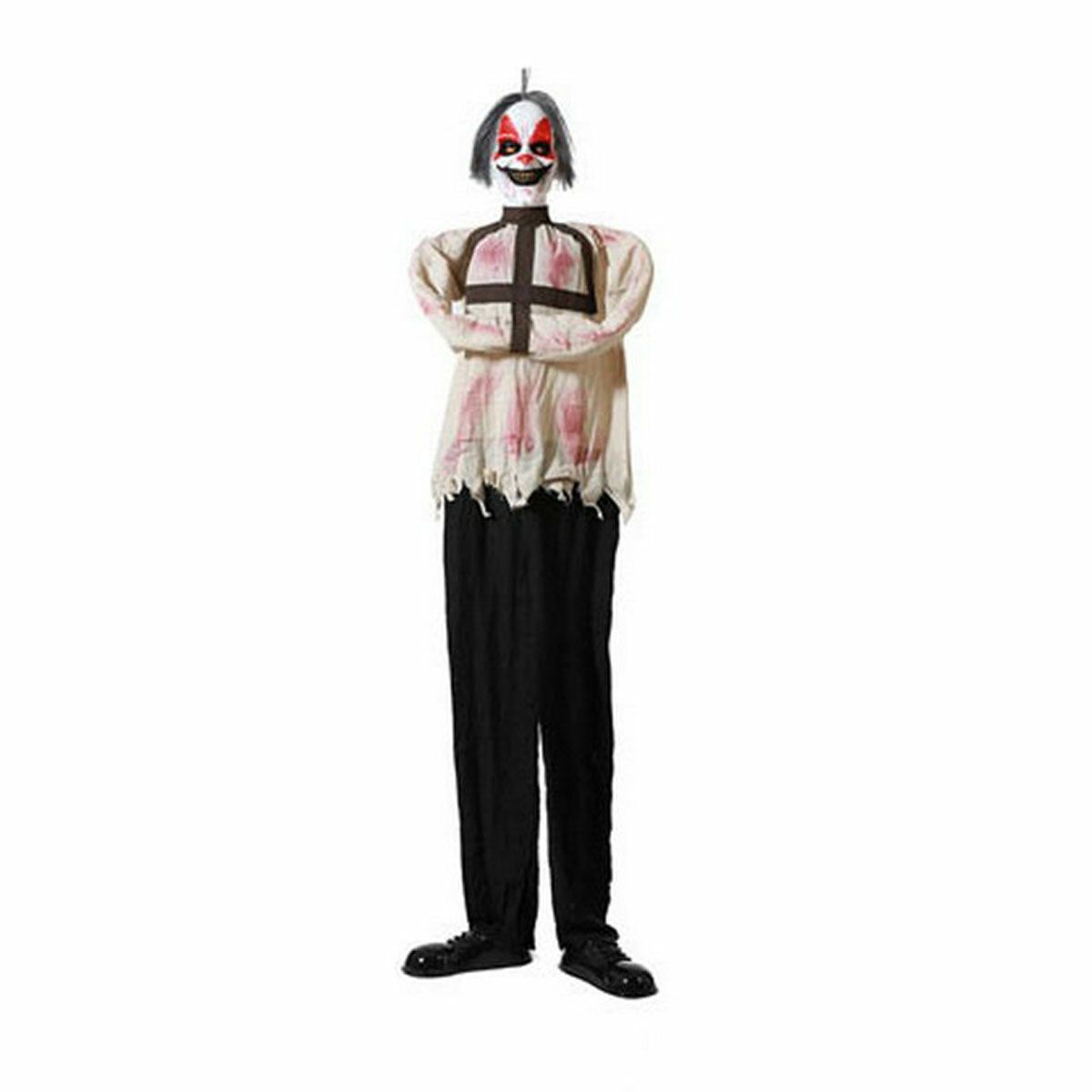Läs mer om Halloweendekorationer Blodig clown