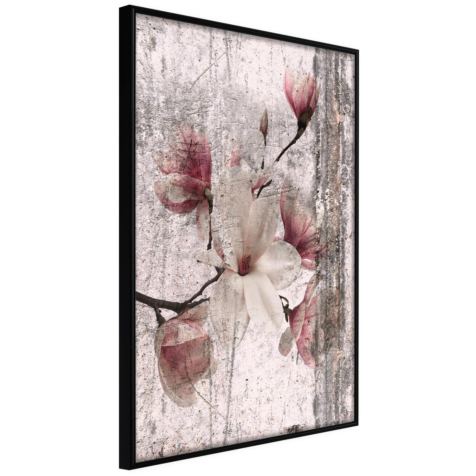 Läs mer om Inramad Poster / Tavla - Queen of Spring Flowers I - 30x45 Svart ram