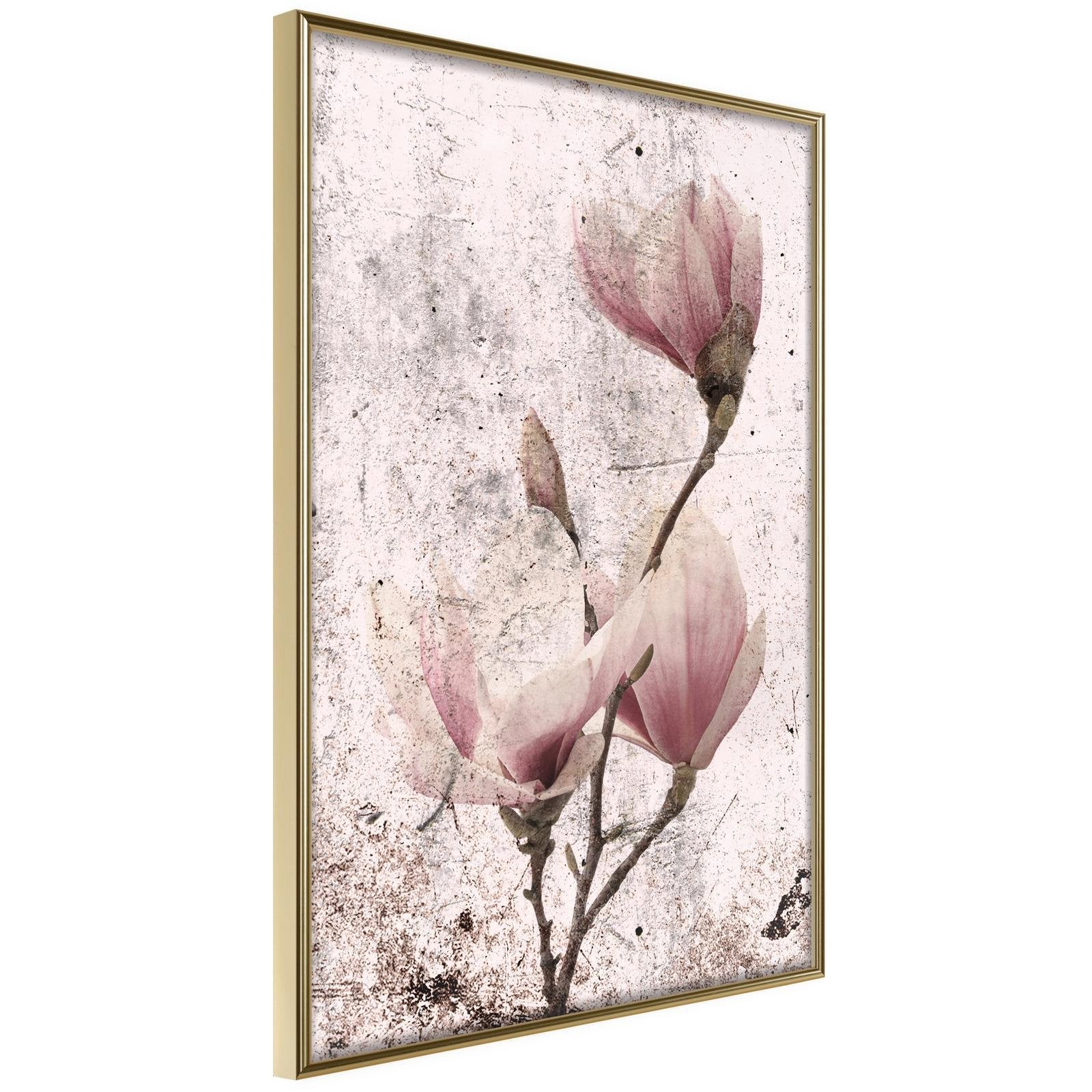 Läs mer om Inramad Poster / Tavla - Queen of Spring Flowers II - 20x30 Guldram